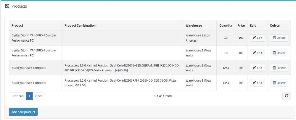 Product mapping in PO Inventory Management